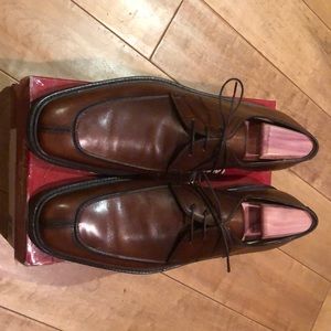 Salvatore Ferragamo Italian Lace ups.